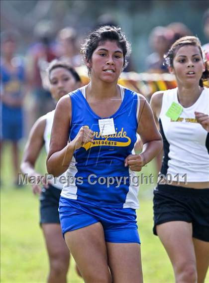 Thumbnail 3 in FR: McDonald's Roughrider Invitational (Frosh Girls Large School) photogallery.