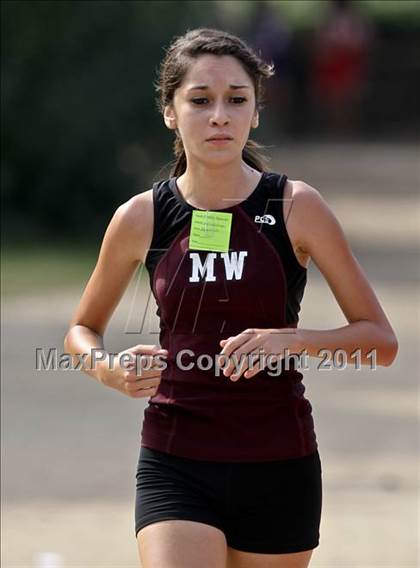 Thumbnail 2 in FR: McDonald's Roughrider Invitational (Frosh Girls Large School) photogallery.