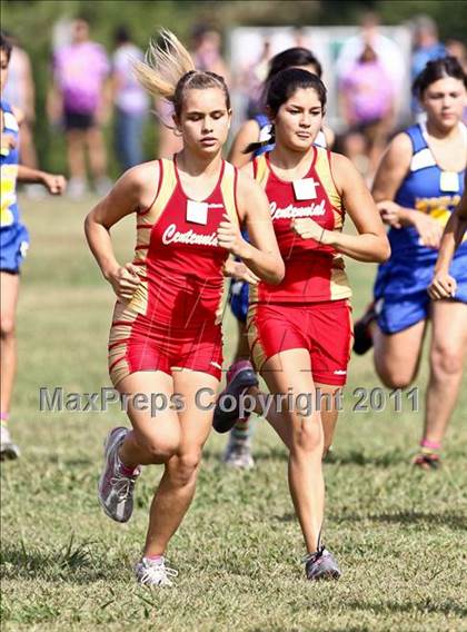 Thumbnail 2 in FR: McDonald's Roughrider Invitational (Frosh Girls Large School) photogallery.