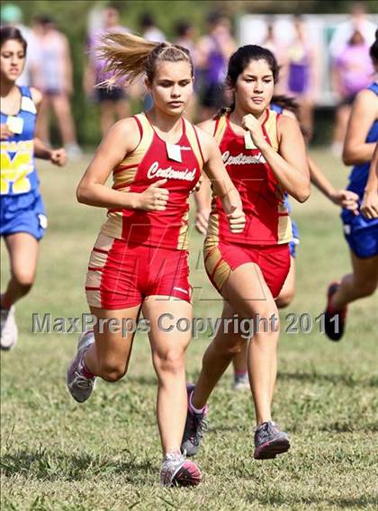 Thumbnail 1 in FR: McDonald's Roughrider Invitational (Frosh Girls Large School) photogallery.