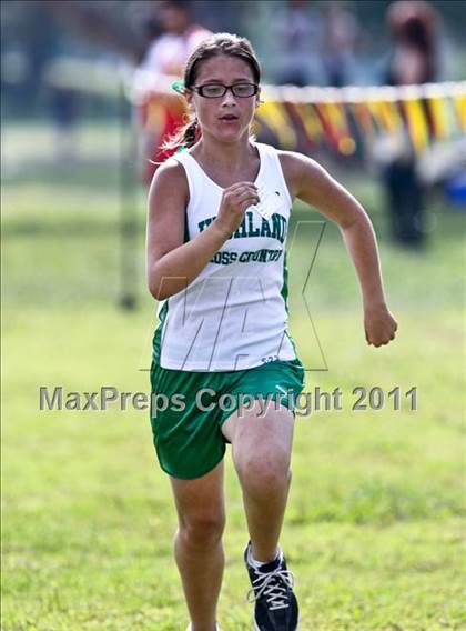 Thumbnail 1 in FR: McDonald's Roughrider Invitational (Frosh Girls Large School) photogallery.