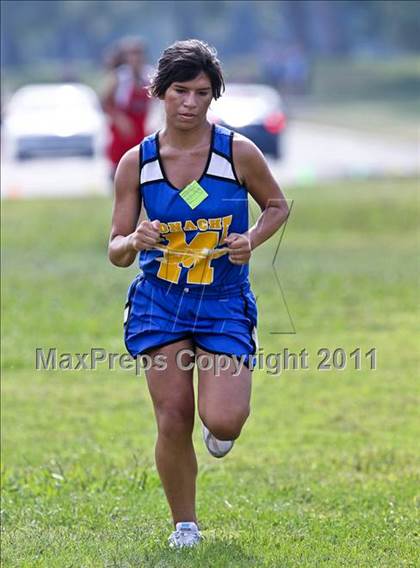 Thumbnail 2 in FR: McDonald's Roughrider Invitational (Frosh Girls Large School) photogallery.