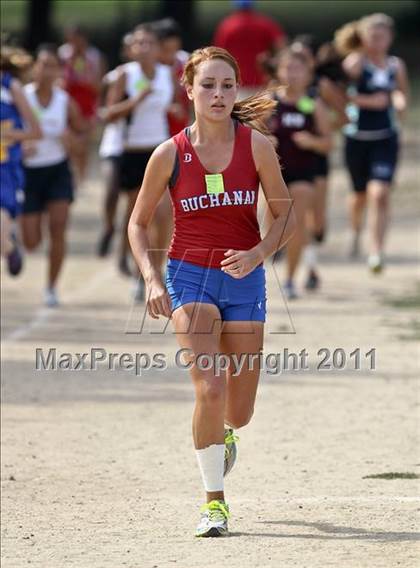 Thumbnail 1 in FR: McDonald's Roughrider Invitational (Frosh Girls Large School) photogallery.