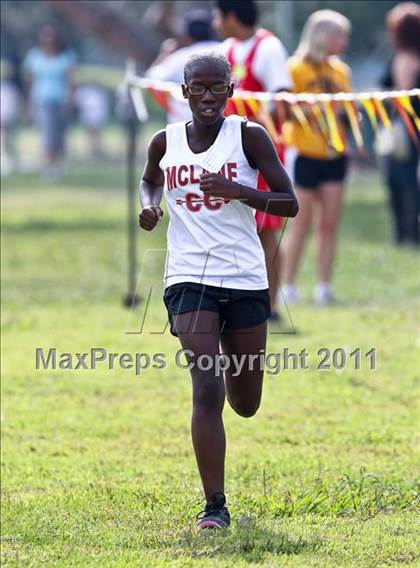 Thumbnail 1 in FR: McDonald's Roughrider Invitational (Frosh Girls Large School) photogallery.