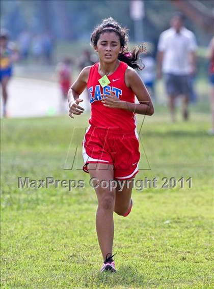 Thumbnail 1 in FR: McDonald's Roughrider Invitational (Frosh Girls Large School) photogallery.