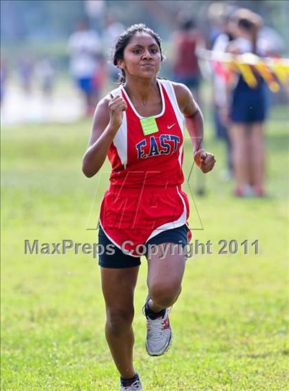 Thumbnail 2 in FR: McDonald's Roughrider Invitational (Frosh Girls Large School) photogallery.