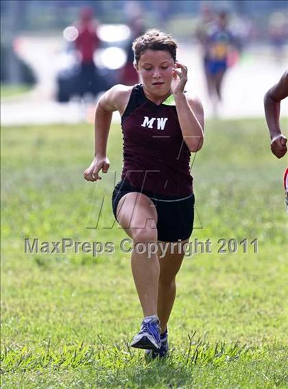 Thumbnail 1 in FR: McDonald's Roughrider Invitational (Frosh Girls Large School) photogallery.