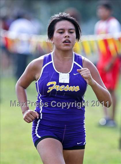 Thumbnail 2 in FR: McDonald's Roughrider Invitational (Frosh Girls Large School) photogallery.