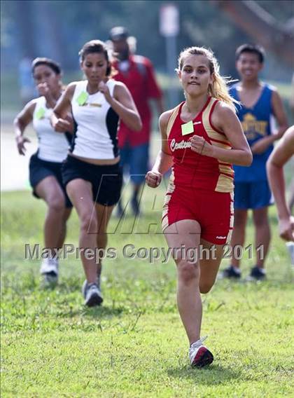 Thumbnail 2 in FR: McDonald's Roughrider Invitational (Frosh Girls Large School) photogallery.