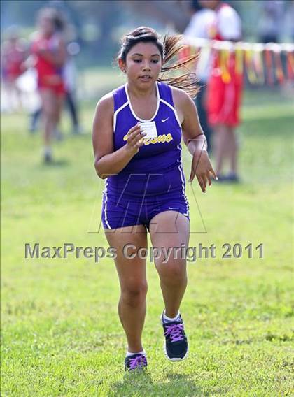 Thumbnail 2 in FR: McDonald's Roughrider Invitational (Frosh Girls Large School) photogallery.