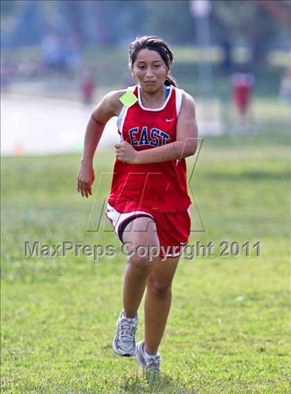 Thumbnail 2 in FR: McDonald's Roughrider Invitational (Frosh Girls Large School) photogallery.