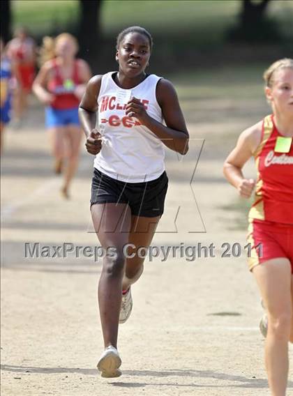 Thumbnail 1 in FR: McDonald's Roughrider Invitational (Frosh Girls Large School) photogallery.