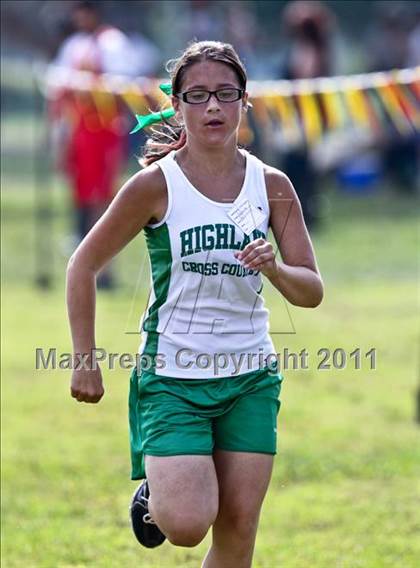 Thumbnail 3 in FR: McDonald's Roughrider Invitational (Frosh Girls Large School) photogallery.