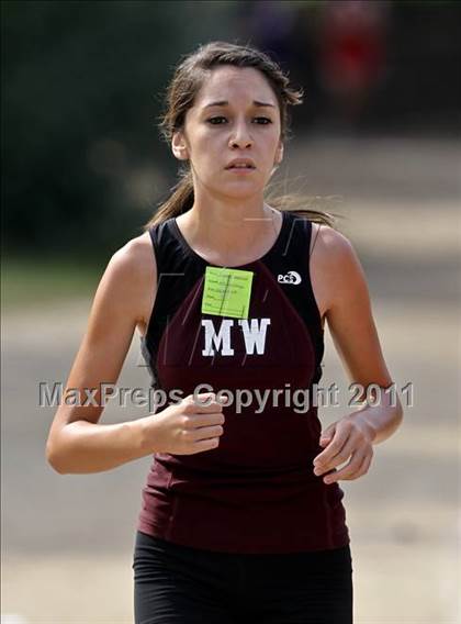 Thumbnail 3 in FR: McDonald's Roughrider Invitational (Frosh Girls Large School) photogallery.