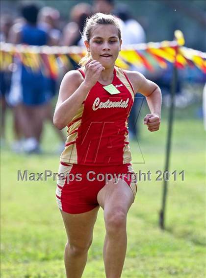 Thumbnail 2 in FR: McDonald's Roughrider Invitational (Frosh Girls Large School) photogallery.