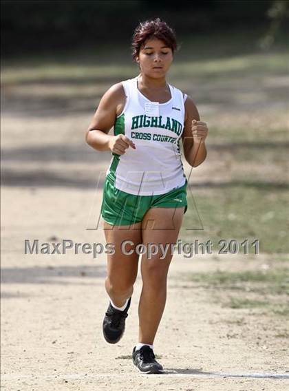 Thumbnail 2 in FR: McDonald's Roughrider Invitational (Frosh Girls Large School) photogallery.