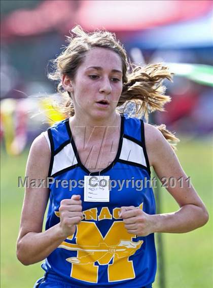 Thumbnail 2 in FR: McDonald's Roughrider Invitational (Frosh Girls Large School) photogallery.