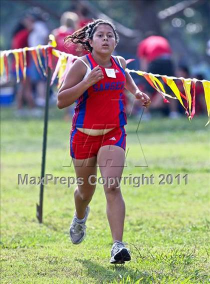Thumbnail 3 in FR: McDonald's Roughrider Invitational (Frosh Girls Large School) photogallery.
