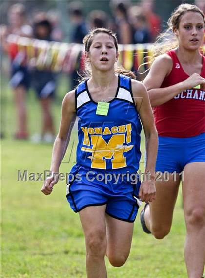 Thumbnail 3 in FR: McDonald's Roughrider Invitational (Frosh Girls Large School) photogallery.