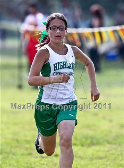 Thumbnail 2 in FR: McDonald's Roughrider Invitational (Frosh Girls Large School) photogallery.