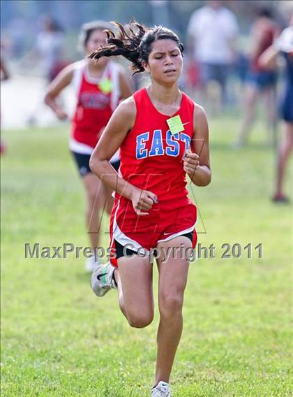 Thumbnail 3 in FR: McDonald's Roughrider Invitational (Frosh Girls Large School) photogallery.