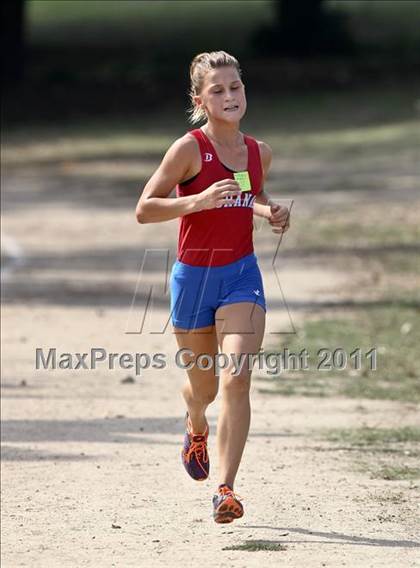 Thumbnail 2 in FR: McDonald's Roughrider Invitational (Frosh Girls Large School) photogallery.