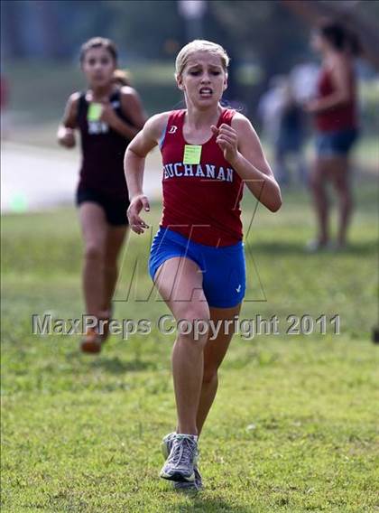 Thumbnail 1 in FR: McDonald's Roughrider Invitational (Frosh Girls Large School) photogallery.