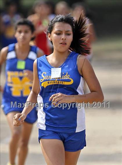 Thumbnail 2 in FR: McDonald's Roughrider Invitational (Frosh Girls Large School) photogallery.