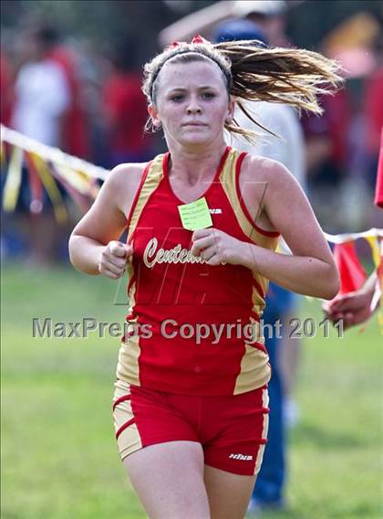 Thumbnail 2 in FR: McDonald's Roughrider Invitational (Frosh Girls Large School) photogallery.