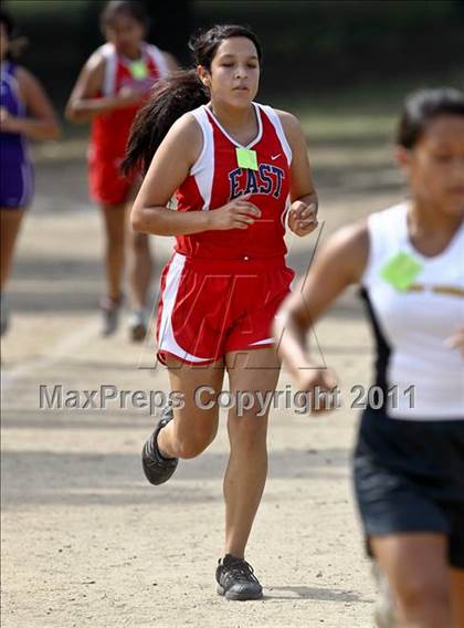 Thumbnail 1 in FR: McDonald's Roughrider Invitational (Frosh Girls Large School) photogallery.