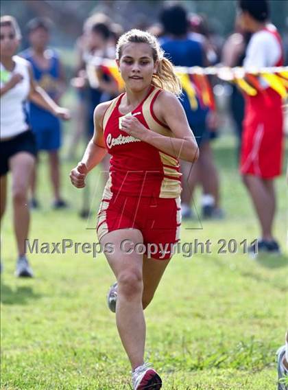Thumbnail 1 in FR: McDonald's Roughrider Invitational (Frosh Girls Large School) photogallery.