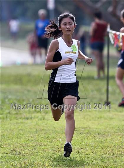 Thumbnail 2 in FR: McDonald's Roughrider Invitational (Frosh Girls Large School) photogallery.