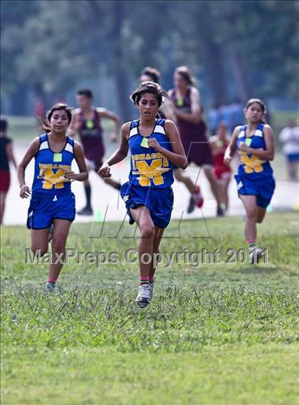Thumbnail 3 in FR: McDonald's Roughrider Invitational (Frosh Girls Large School) photogallery.