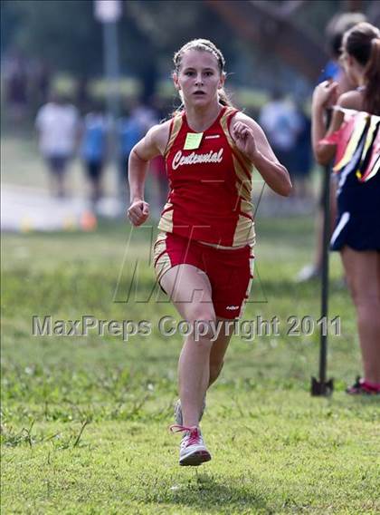Thumbnail 2 in FR: McDonald's Roughrider Invitational (Frosh Girls Large School) photogallery.