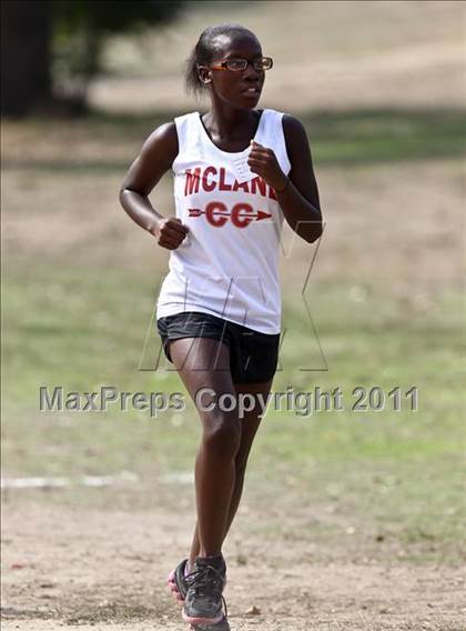 Thumbnail 1 in FR: McDonald's Roughrider Invitational (Frosh Girls Large School) photogallery.