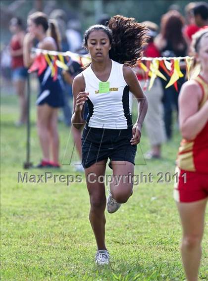 Thumbnail 1 in FR: McDonald's Roughrider Invitational (Frosh Girls Large School) photogallery.