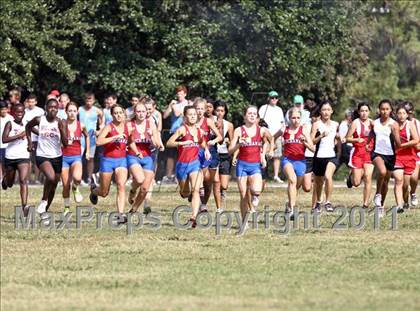 Thumbnail 3 in FR: McDonald's Roughrider Invitational (Frosh Girls Large School) photogallery.