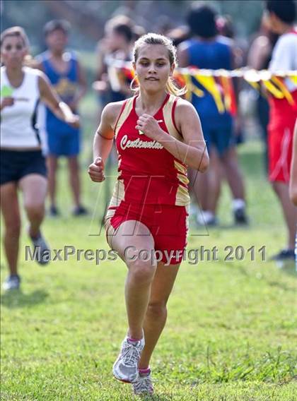 Thumbnail 3 in FR: McDonald's Roughrider Invitational (Frosh Girls Large School) photogallery.