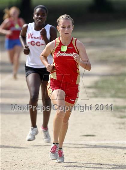 Thumbnail 3 in FR: McDonald's Roughrider Invitational (Frosh Girls Large School) photogallery.