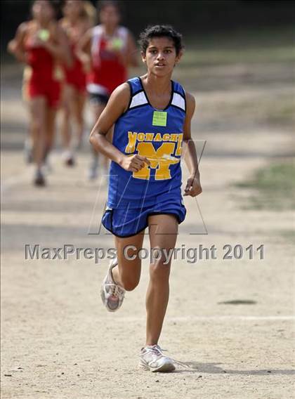 Thumbnail 1 in FR: McDonald's Roughrider Invitational (Frosh Girls Large School) photogallery.