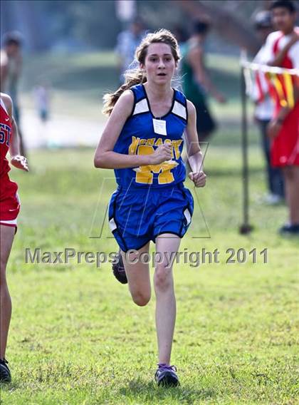 Thumbnail 1 in FR: McDonald's Roughrider Invitational (Frosh Girls Large School) photogallery.