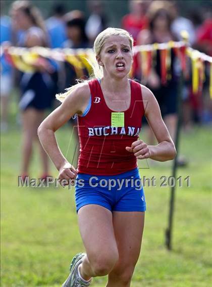 Thumbnail 3 in FR: McDonald's Roughrider Invitational (Frosh Girls Large School) photogallery.