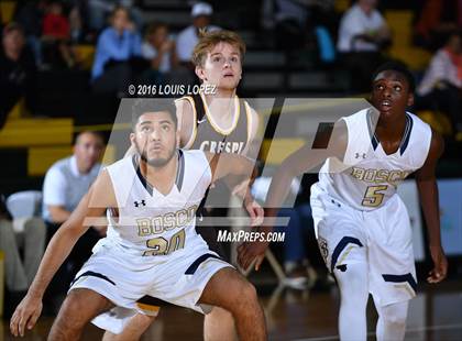 Thumbnail 1 in St. John Bosco vs. Crespi (The Classic at Damien) photogallery.