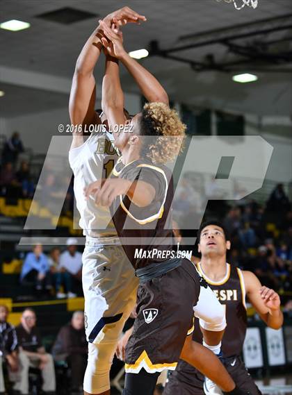 Thumbnail 2 in St. John Bosco vs. Crespi (The Classic at Damien) photogallery.