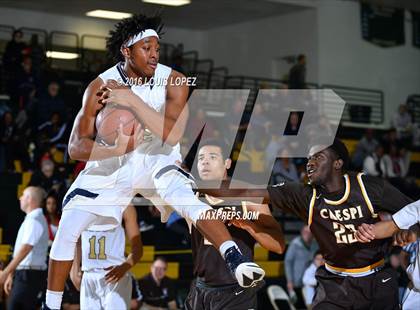Thumbnail 2 in St. John Bosco vs. Crespi (The Classic at Damien) photogallery.