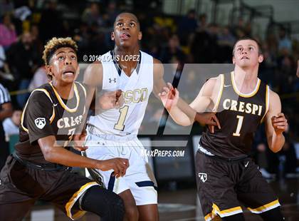 Thumbnail 3 in St. John Bosco vs. Crespi (The Classic at Damien) photogallery.