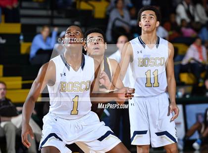 Thumbnail 1 in St. John Bosco vs. Crespi (The Classic at Damien) photogallery.