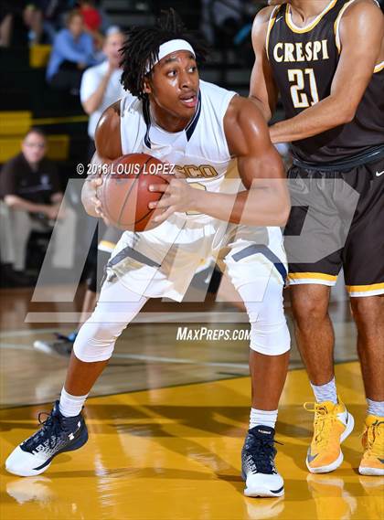 Thumbnail 1 in St. John Bosco vs. Crespi (The Classic at Damien) photogallery.