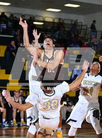 Thumbnail 3 in St. John Bosco vs. Crespi (The Classic at Damien) photogallery.