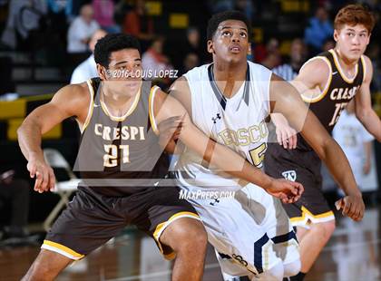 Thumbnail 1 in St. John Bosco vs. Crespi (The Classic at Damien) photogallery.